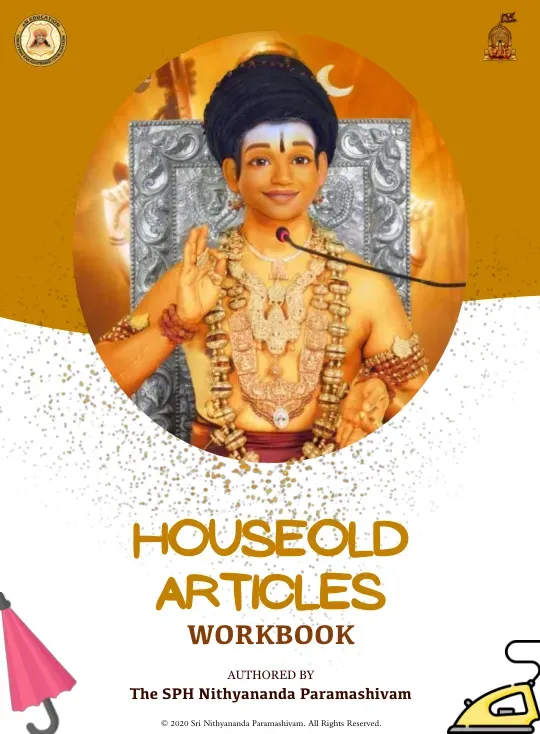 Houseold Articles Workbook