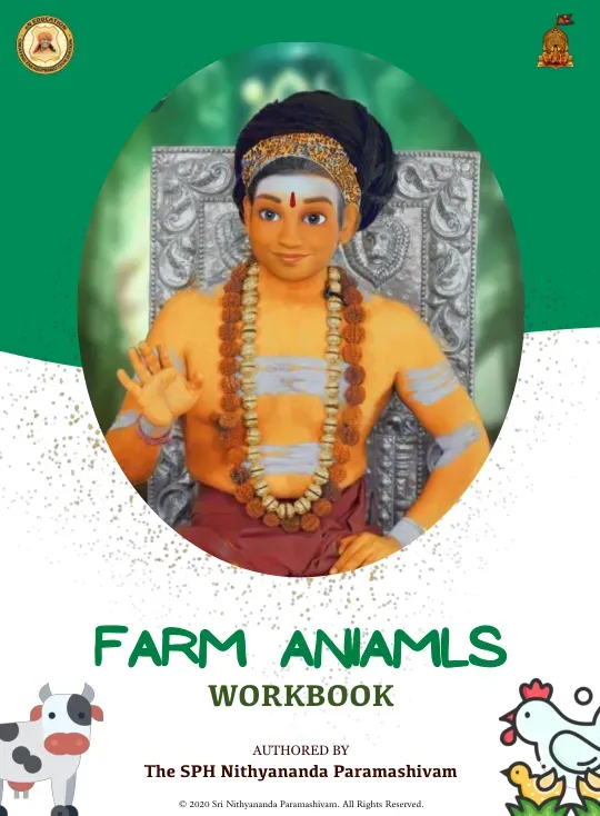Farm Animals Workbook